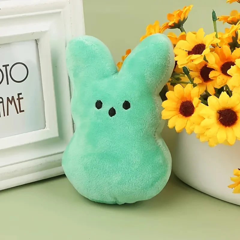 1pc Cute Easter Bunny Design Pet Grinding Teeth Plush Toy, Chewing Toy For Dog Interactive Supply