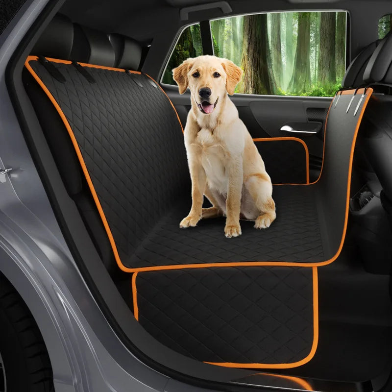 Foldable Pet Car Seat Mat - Double-layer thickening , All-Season Protection, Soft Comfort Adjustable