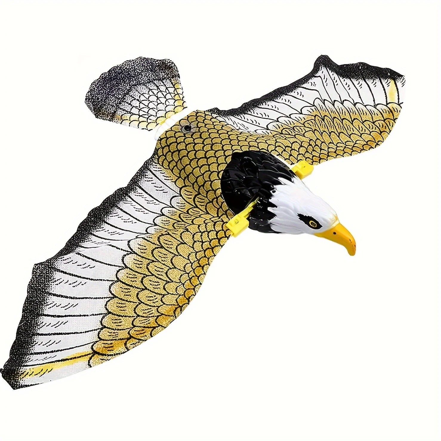 Simulation Bird Interactive Cat Toys, Electric Hanging Eagle Flying Bird Cat Teasing Play Cat Stick Scratch Rope Pet Toys