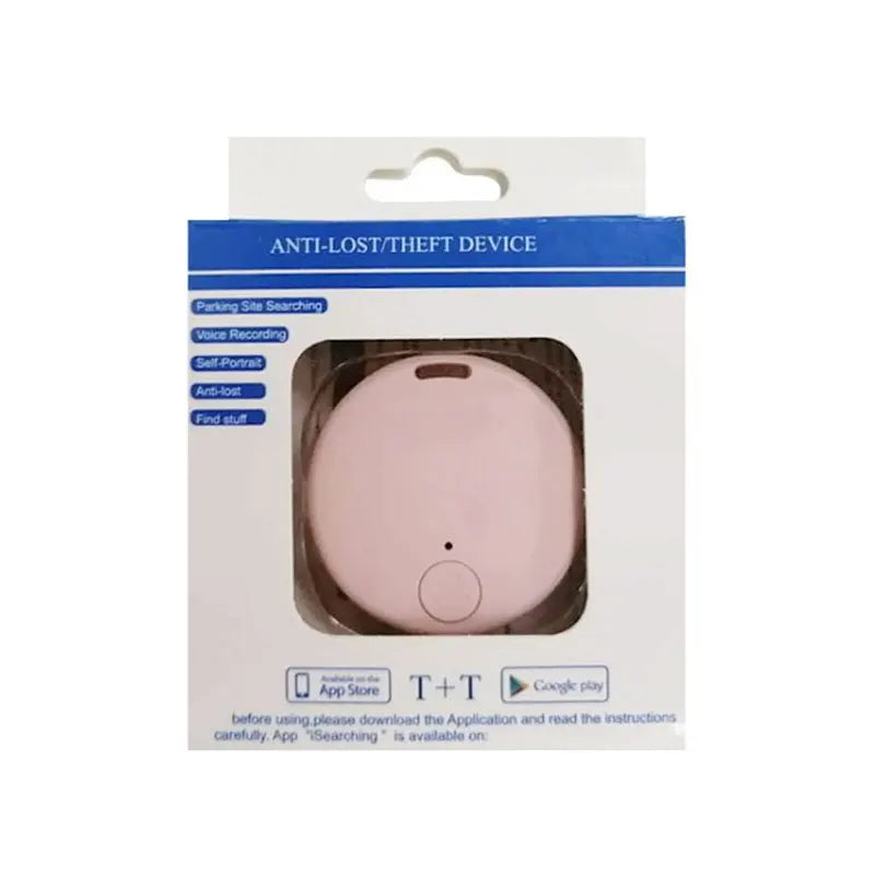 5pcs GPS Wireless Smart Tracking Finder, Anti-Loss Device With Keychain For Pet Cats Dogs Wallet Key