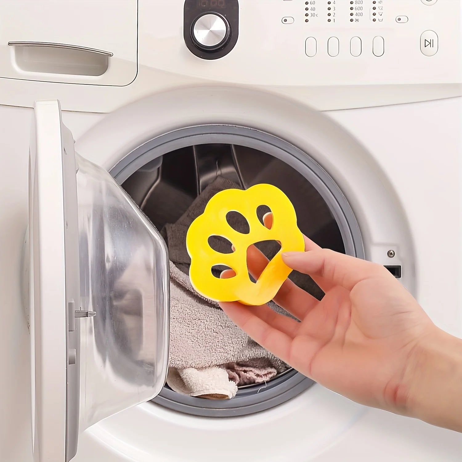 Pet Hair Remover For Laundry, Reusable Dog & Cat Hair Remover Tool, Removes Pet Fur, Dander From Clothes & Laundry