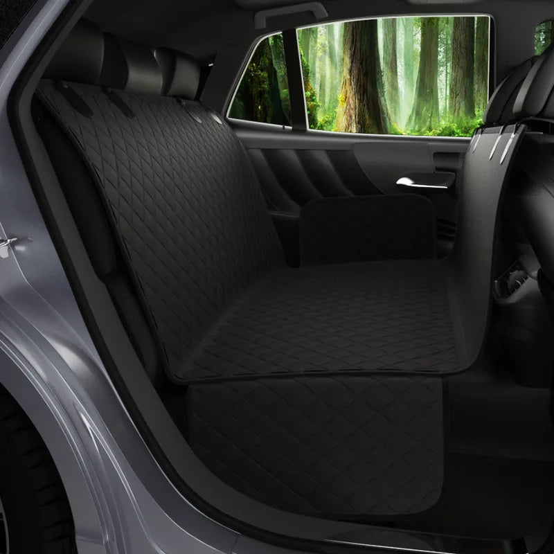 Foldable Pet Car Seat Mat - Double-layer thickening , All-Season Protection, Soft Comfort Adjustable
